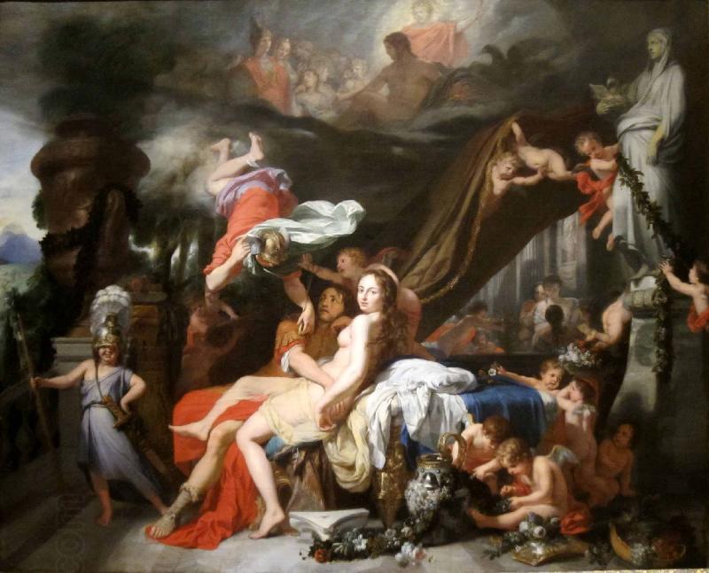 Gerard de Lairesse Hermes Ordering Calypso to Release Odysseus China oil painting art